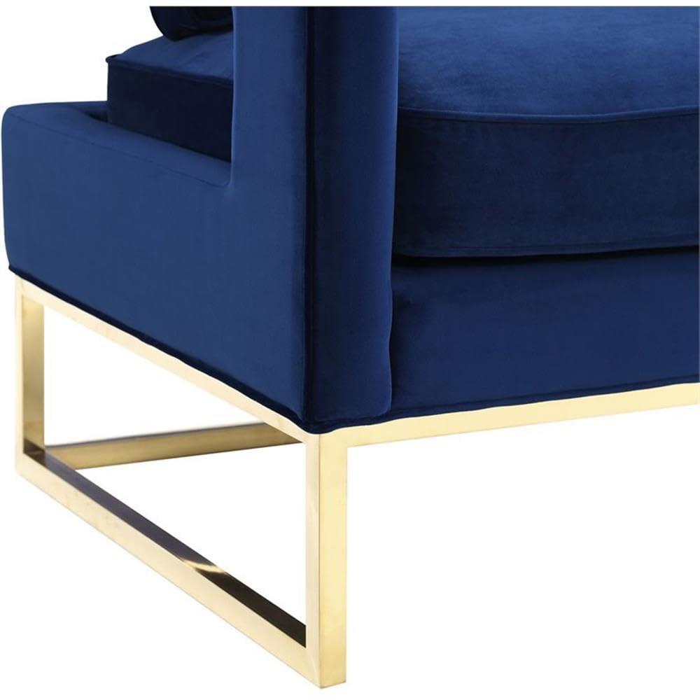 Velvet Accent Chair