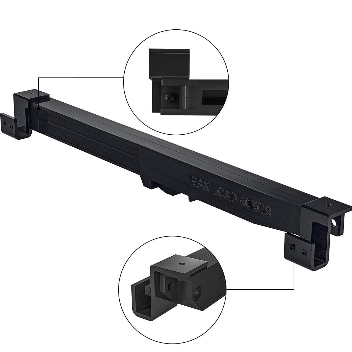 2PCS Soft Close barn Door Hardware kit Barn Door Soft Close Mechanism Spring Buffer Damper Hole-Free Version Fit for Door Weight 60-176 Pounds Adjustable Door Stoppers 2022NEWEST (Use for 20-40)