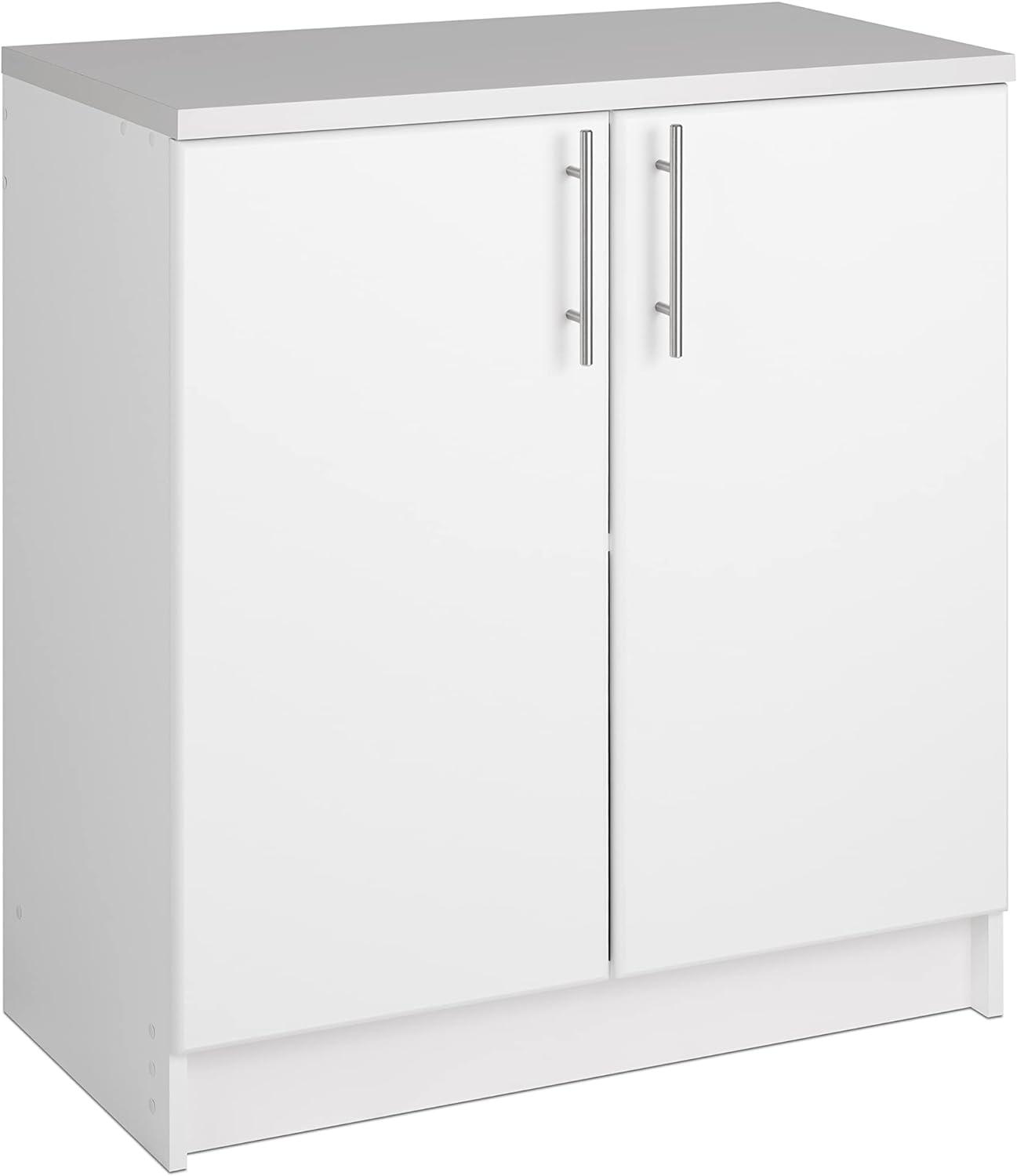 Elite 16" Deep Home Storage Base Cabinet with Melamine Countertop - Prepac