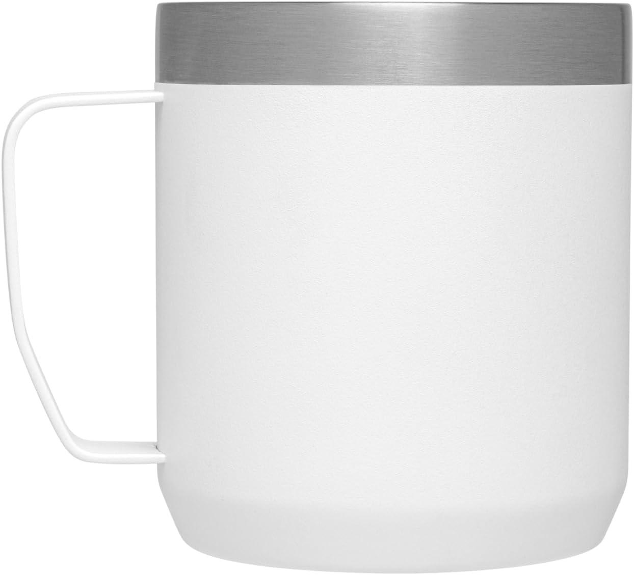 Polar White Stainless Steel Travel Mug with Tritan Lid