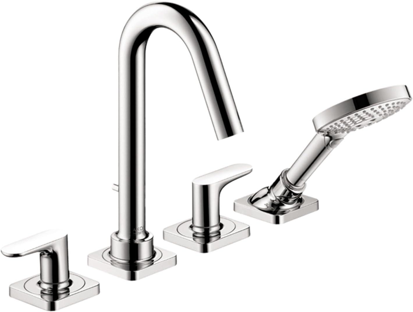 Citterio M 2 Handle Bathroom Roman Tub Faucet with Diverter