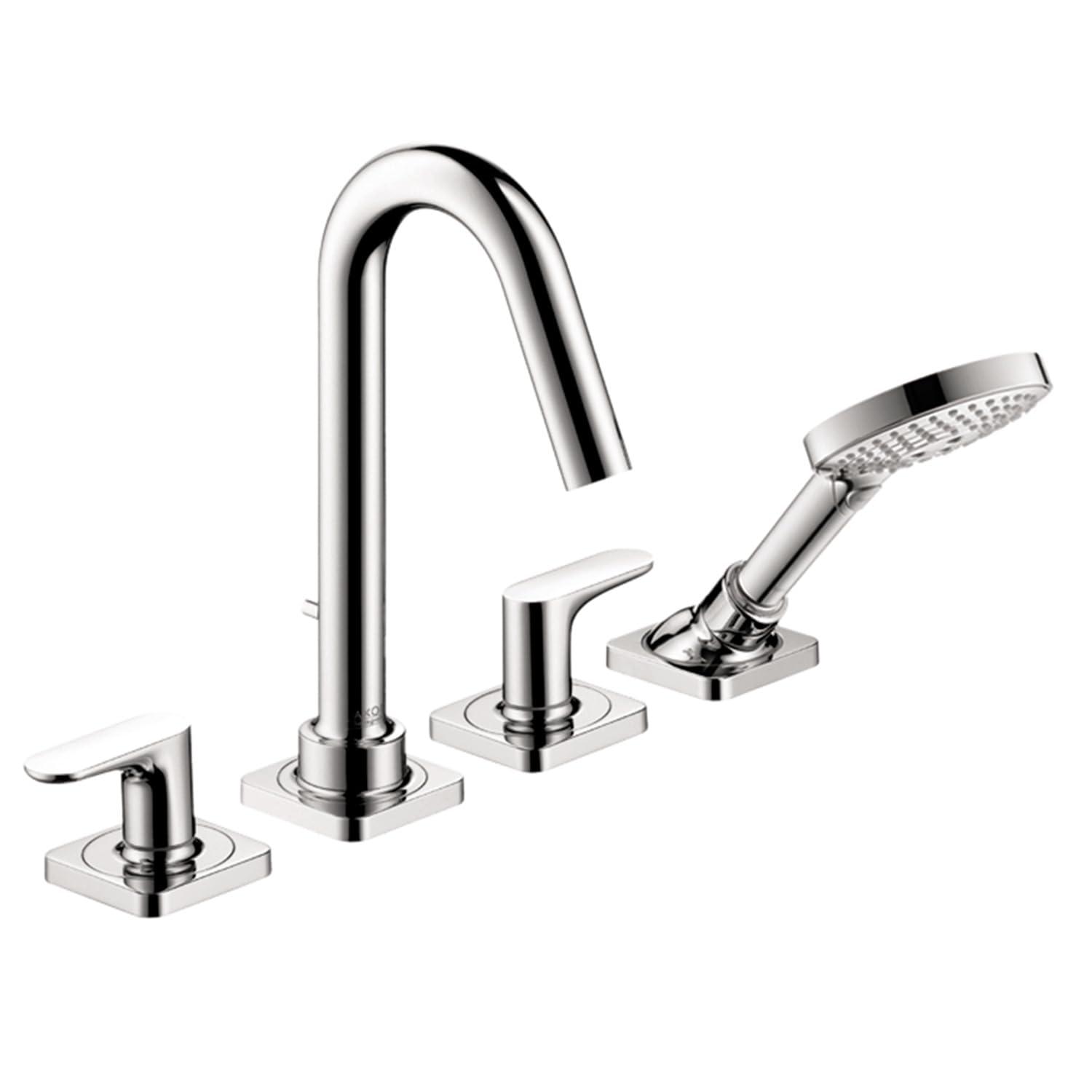 AXOR Citterio M 2 Handle Bathroom Roman Tub Faucet with Diverter 34448001