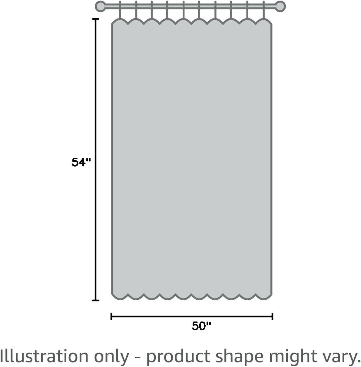 THD France Paisley Print Damask Energy Efficient Room Darkening Grommet Window Curtain Panels - Pair