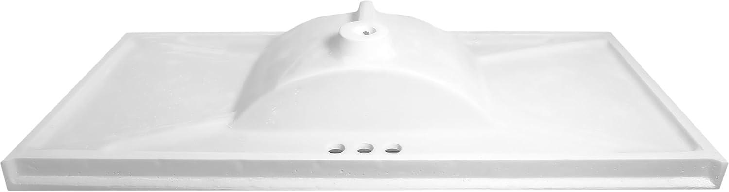 Design House Camilla II Vanity Top with Single Sink and Backsplash
