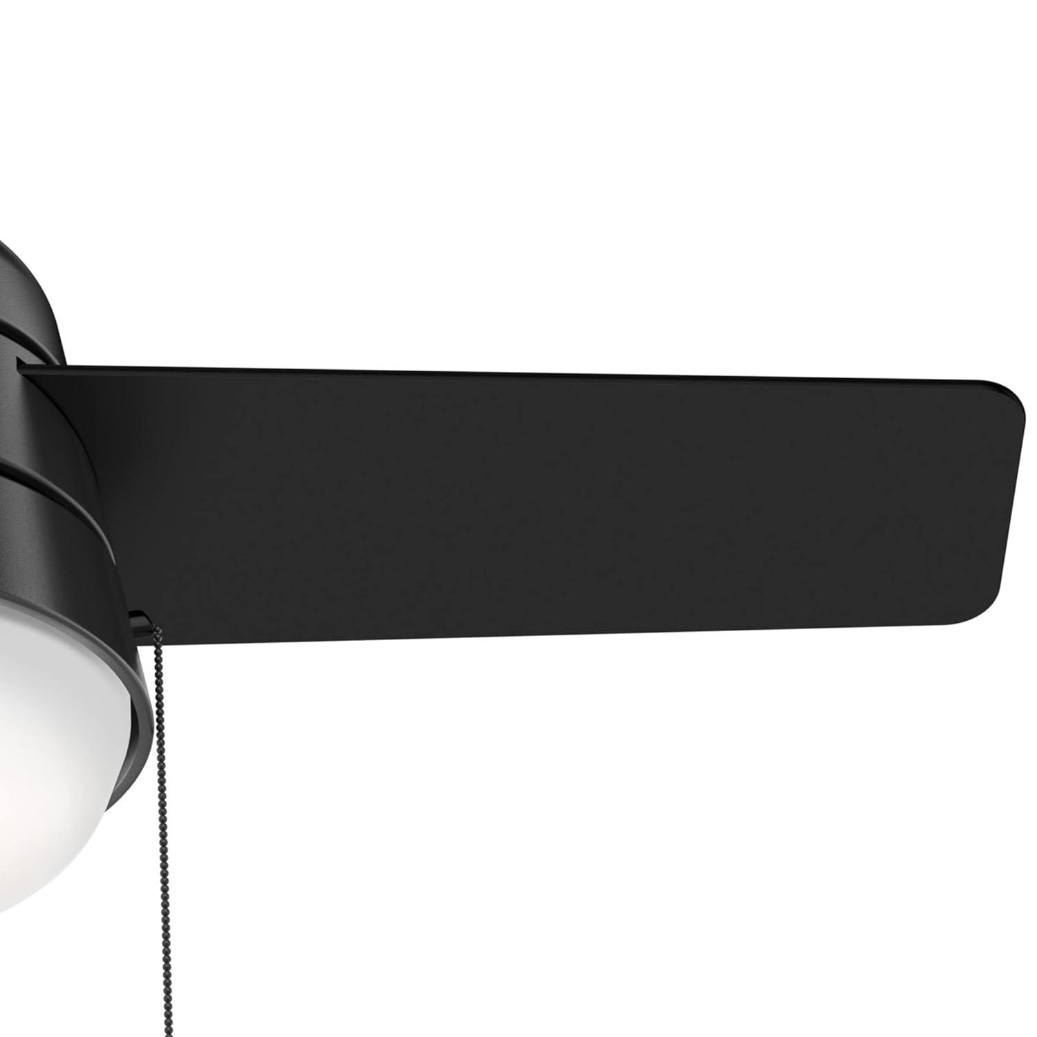 Aker 36" 3 - Blade Standard Ceiling Fan with Lights and Pull Chains