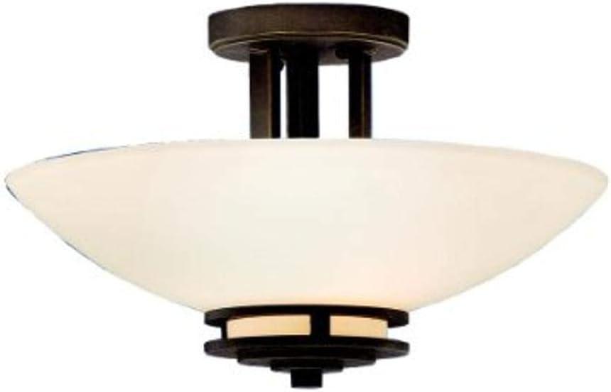 Hendrik Glass Semi Flush Mount