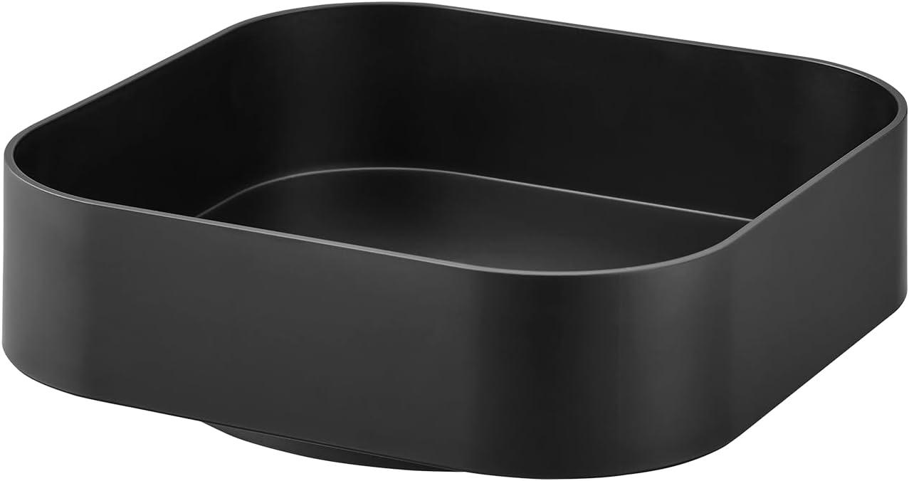 Yamazaki Home Yamazaki Home Rotating Storage Tray, ABS Plastic, Holds 8.8 Lbs