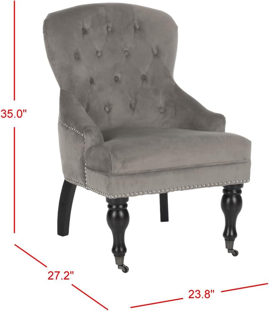 Falcon Arm Chair - MCR4544 - Mushroom - Safavieh