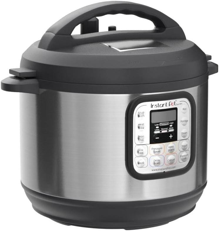 Instant Pot Duo Mini 3-Quart, Electric Pressure Cooker, 7-in-1 Yogurt Maker, Food Steamer, Slow Cooker, Rice Cooker & More