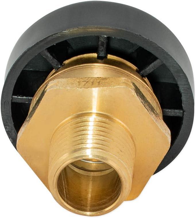 Eastman 1/2 Inch Brass Vacuum Relief Valve with Protective Cap