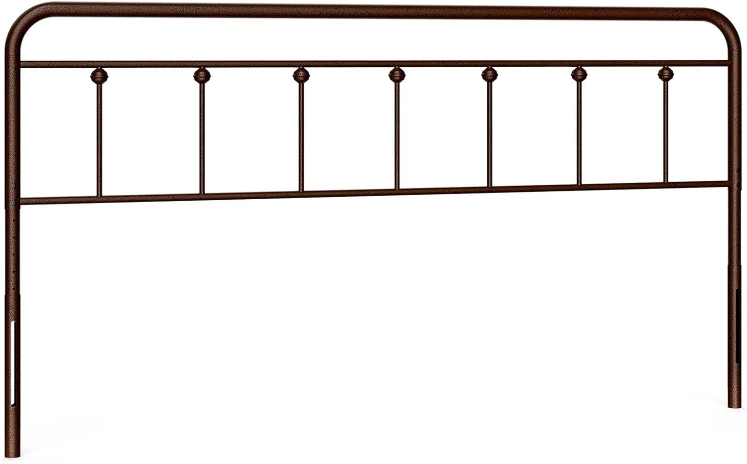 August Grove® August Grove® Metal Headboard - Adjustable Height - Farmhouse Victorian Style