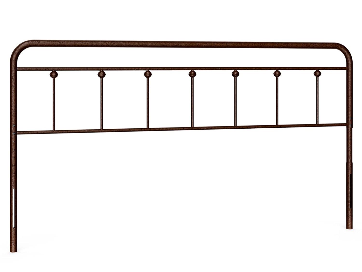 August Grove® August Grove® Metal Headboard - Adjustable Height - Farmhouse Victorian Style