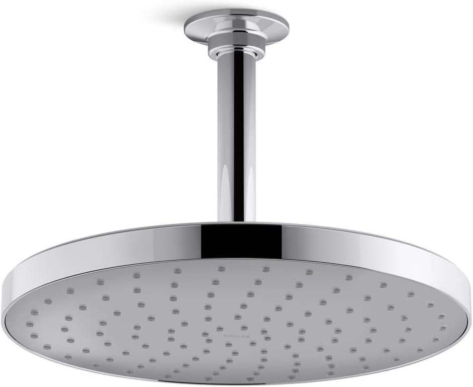 Polished Chrome Ceiling Mounted Rain Shower Head