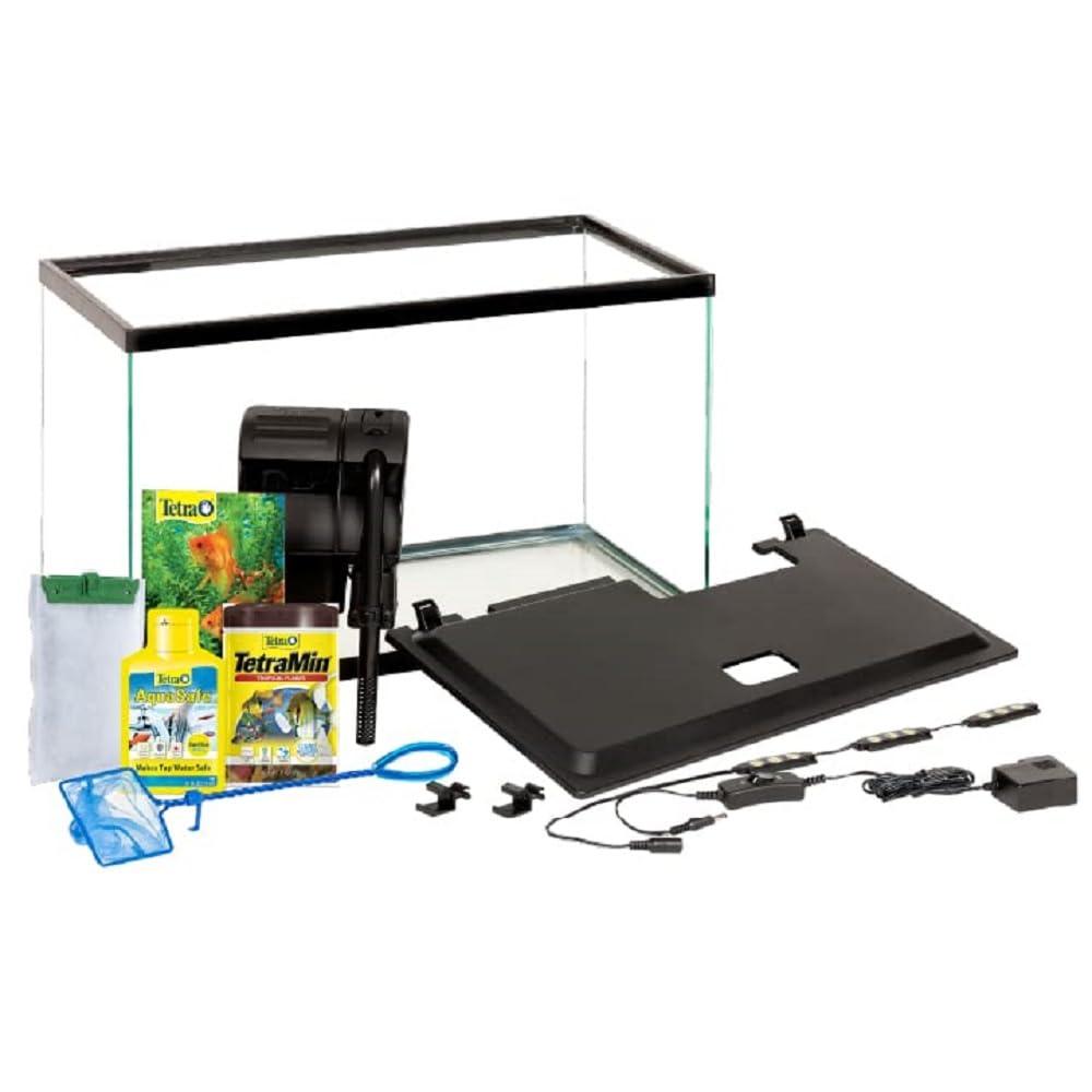 Tetra 10 Gallon Glass LED Aquarium Kit