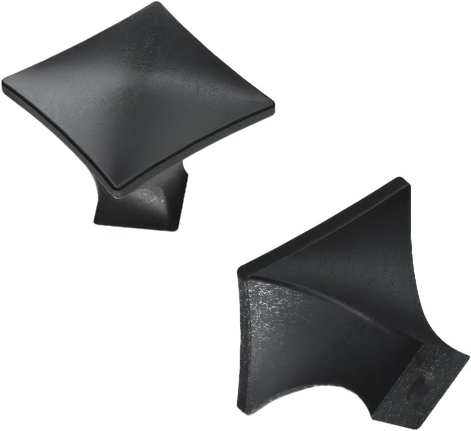 Twist 1 1/4" Length Square Knob