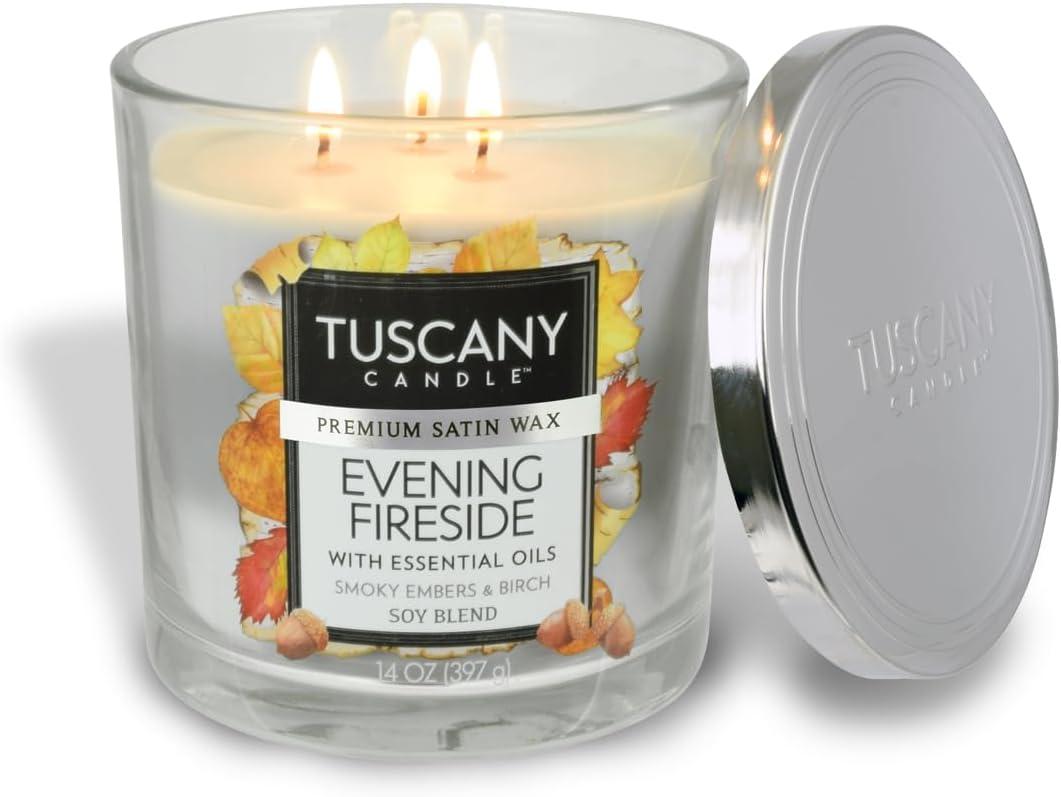 Tuscany Candle 14oz Evening Fireside Candle