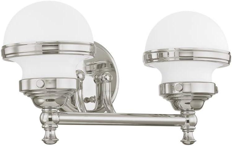 Livex Lighting Oldwick 2 - Light Vanity in  Polished Chrome