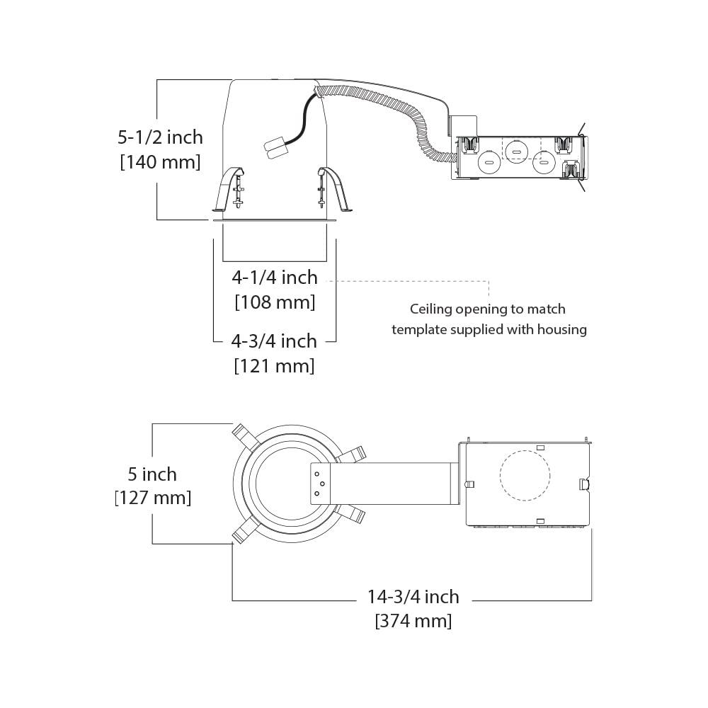 Halo IC Remodel LED Recessed Housing