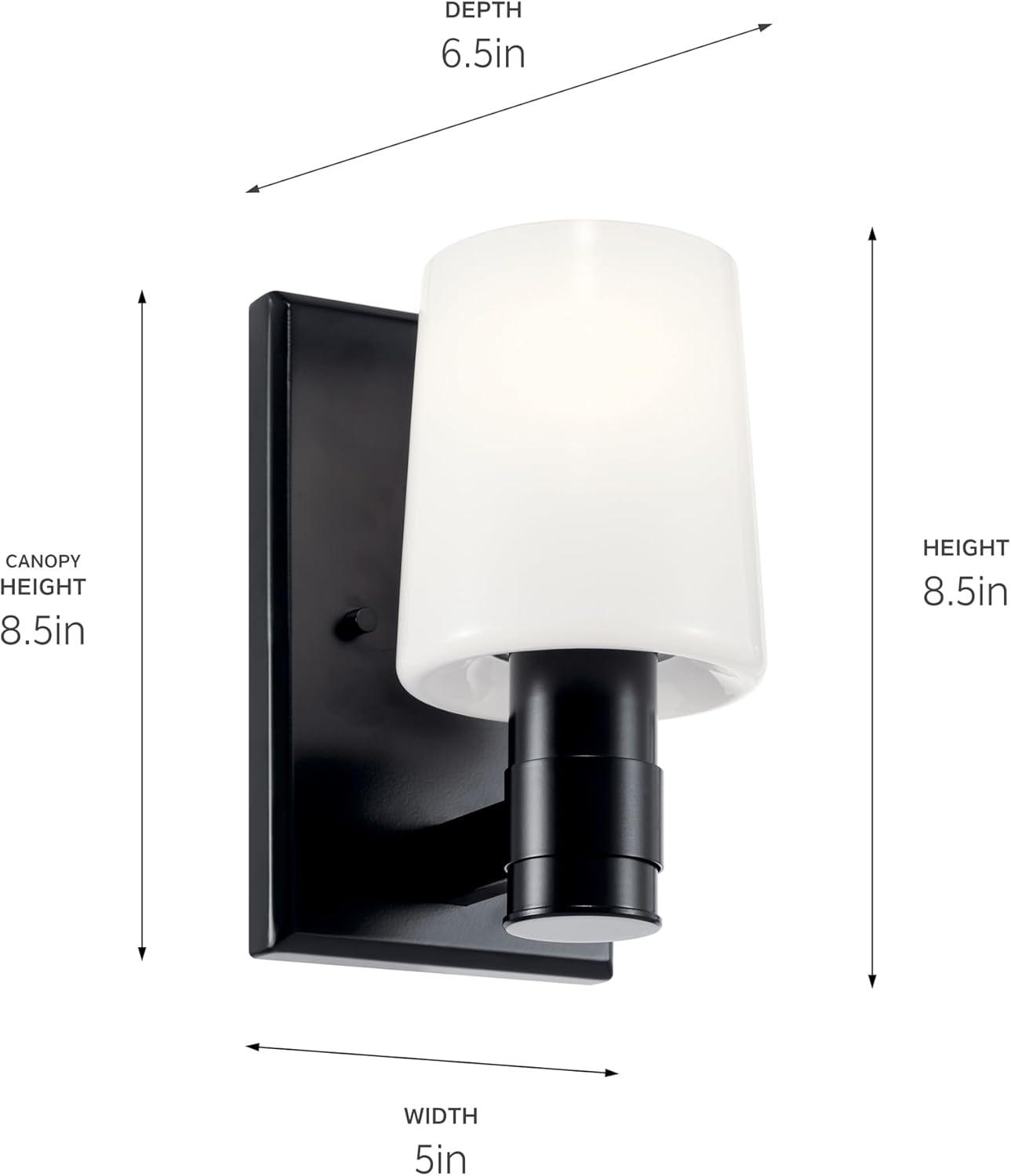 Jahray Steel Armed Sconce