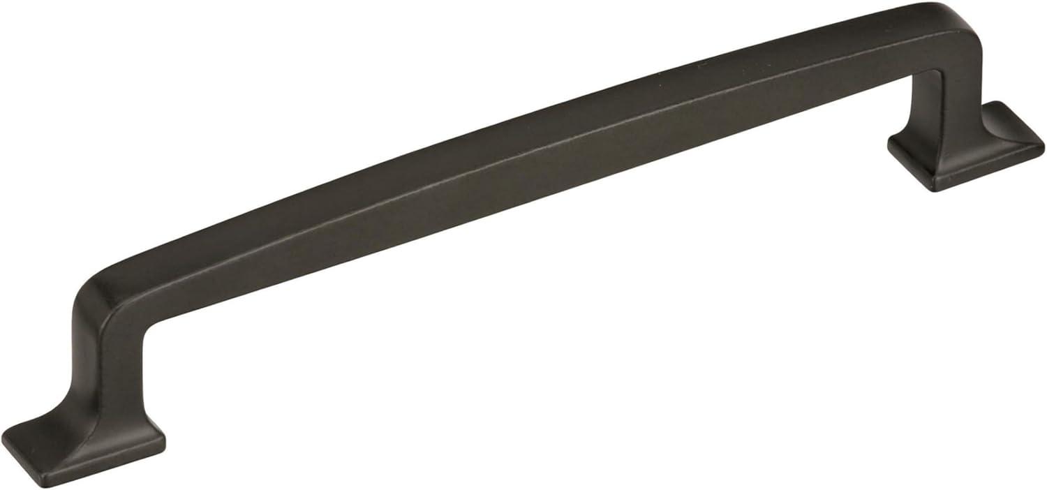 Amerock Westerly 6-5/16 inch (160mm) Center-to-Center Black Bronze Cabinet Pull