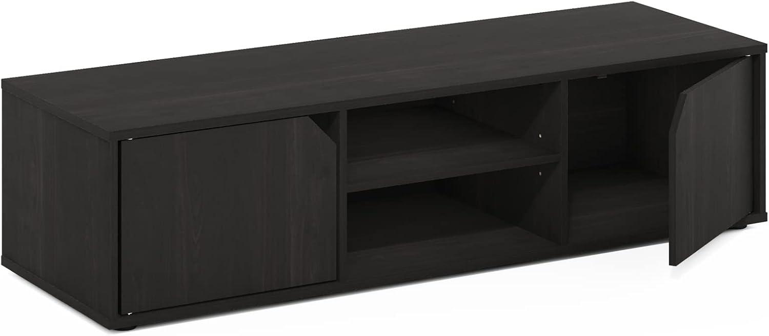 Furinno Classic TV Stand for TV up to 55 Inch, Espresso