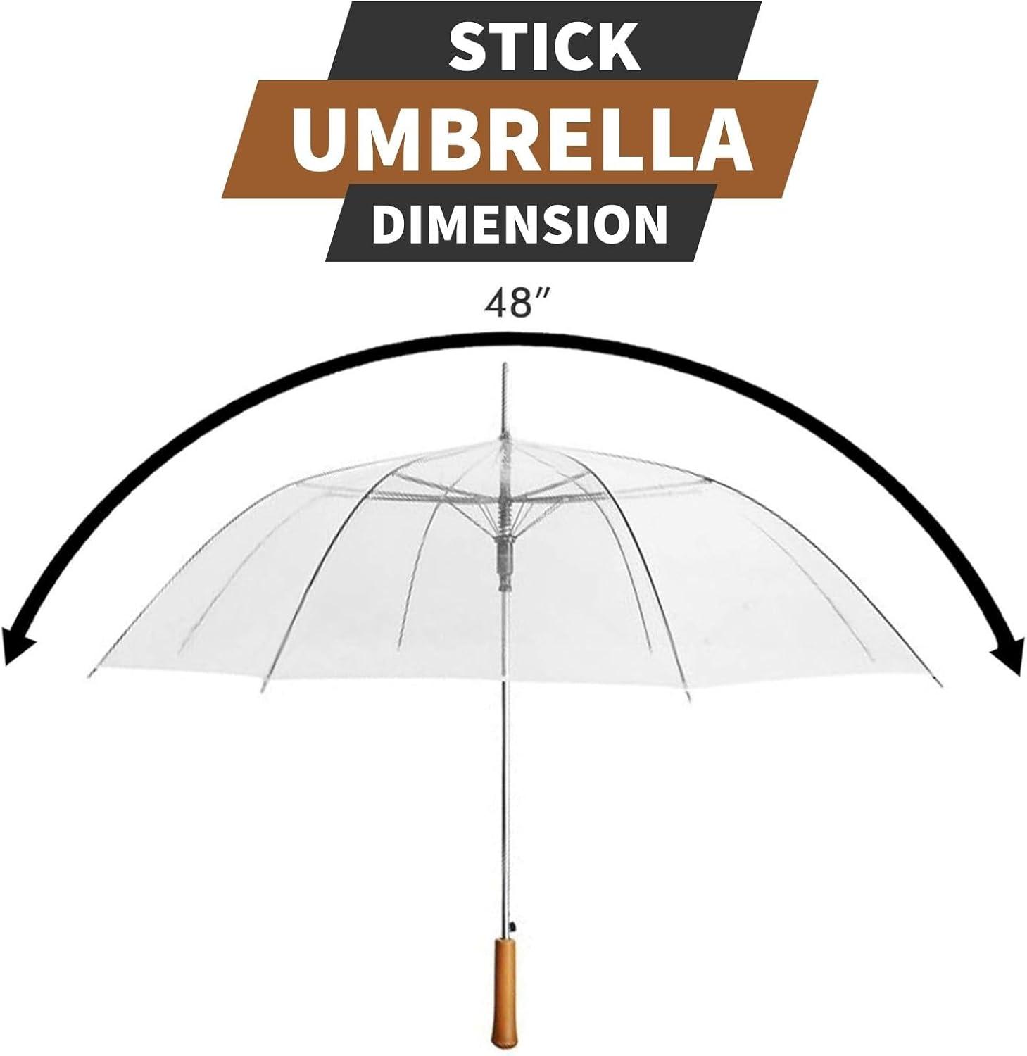 48" Clear Umbrella