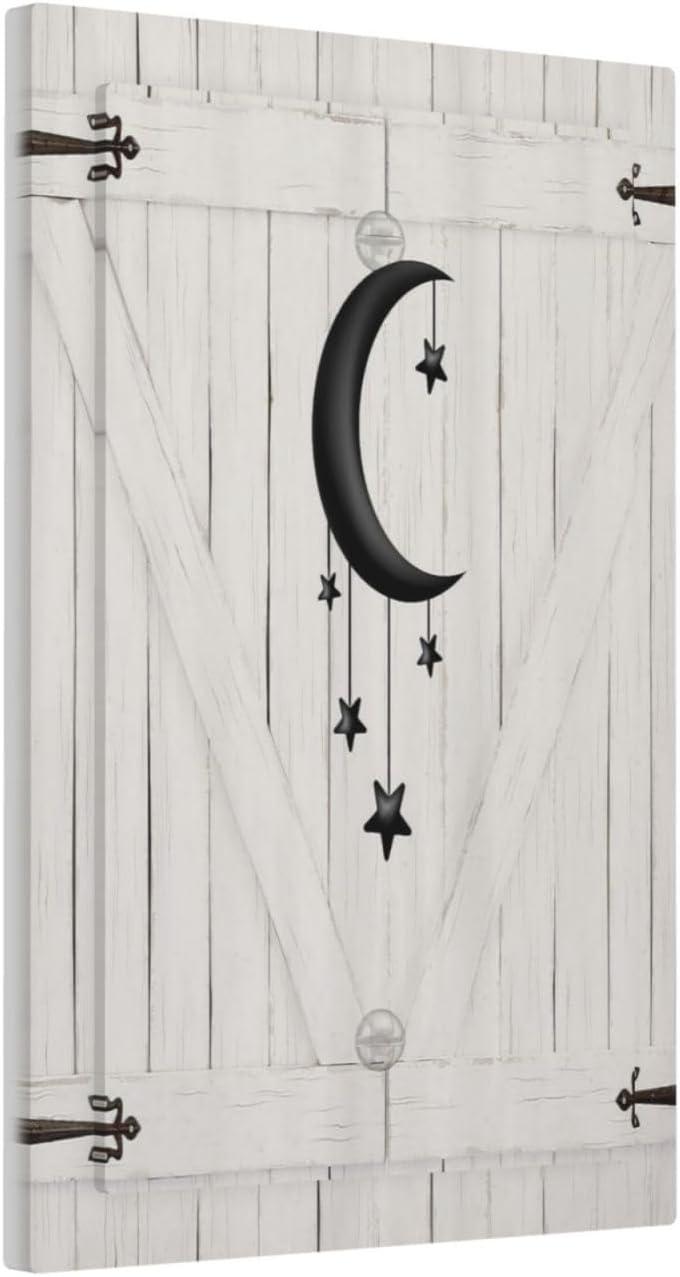 Sunyuer Sea Starfish Beach Decorative Wall Plate, 1 Gang Single Blank Outlet Cover Decorative Switch Plate for Kitchen Bathroom Bedroom, 4.5x2.76 Inch