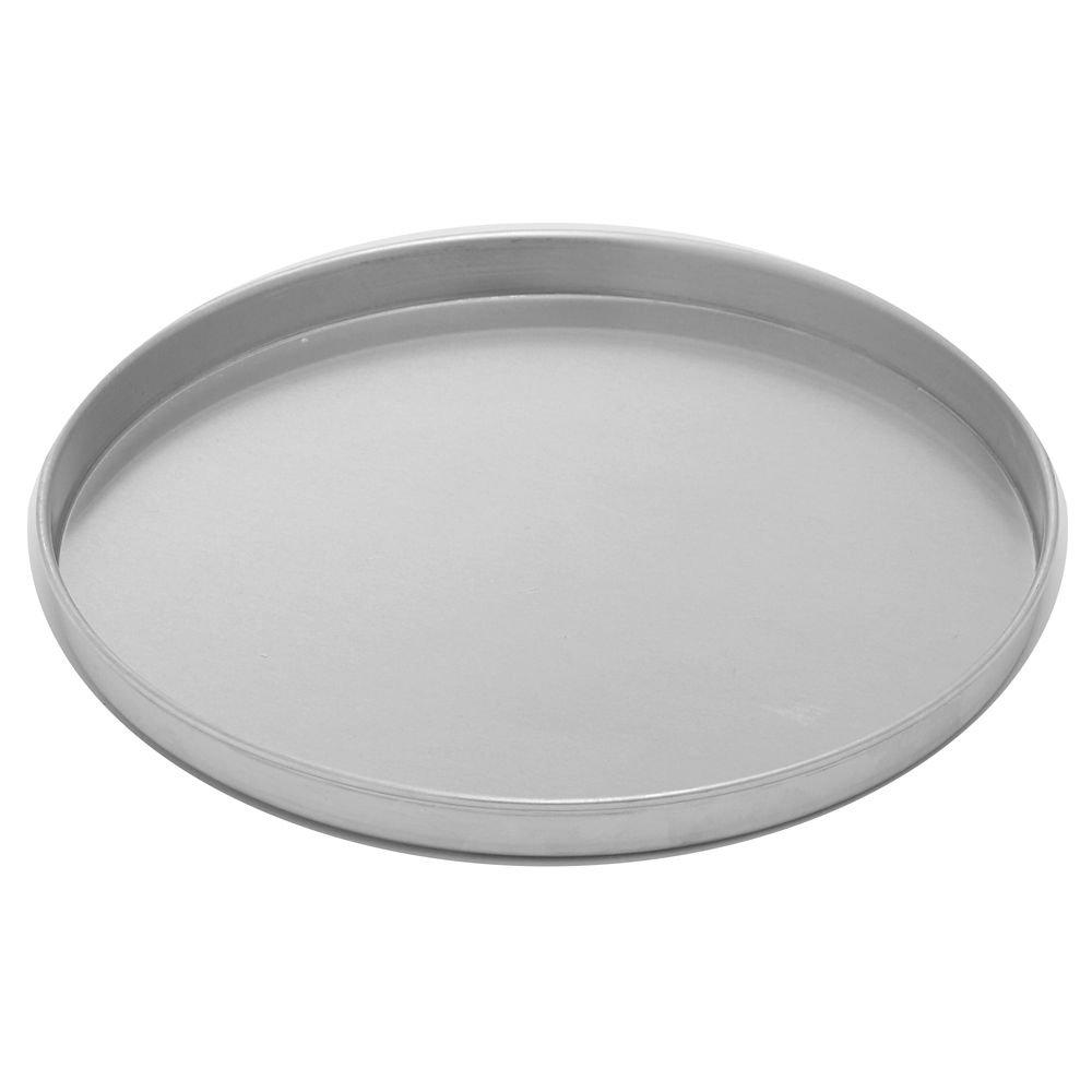 8-Inch Silver Aluminum Straight Sided Pizza Pan