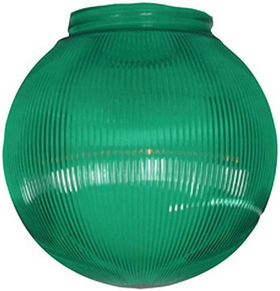 Green Solar Powered Outdoor LED Globe Lights