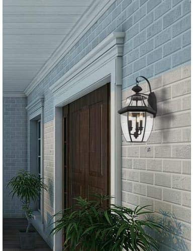 Livex Lighting Monterey 3 - Light Wall Light in  Black