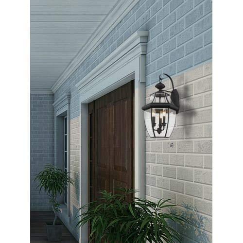 Livex Lighting Monterey 3 - Light Wall Light in  Black