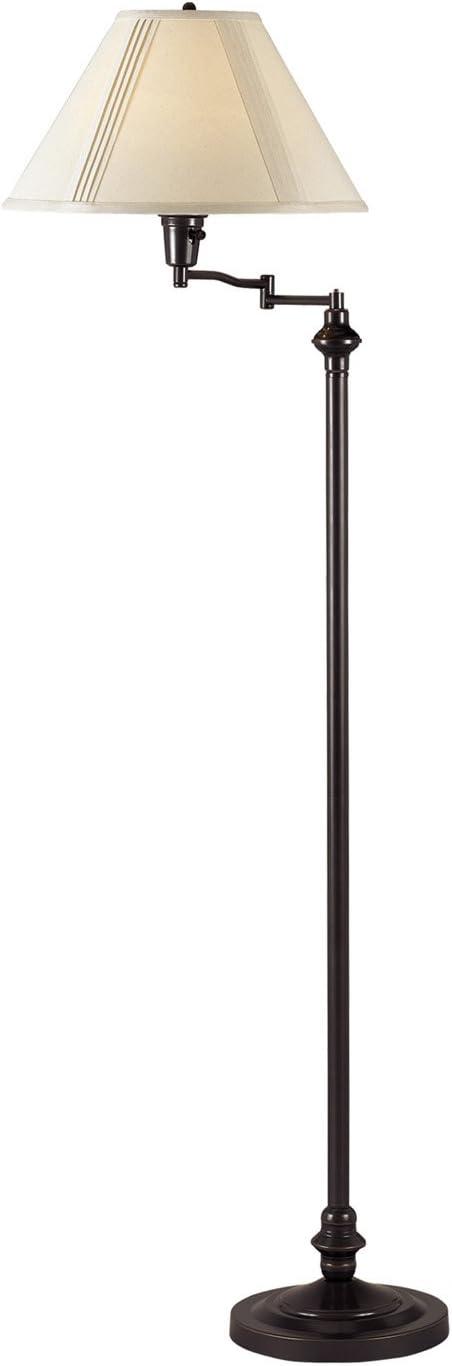 Cal Lighting 150W 3 Way Swing Arm Floor Lamp