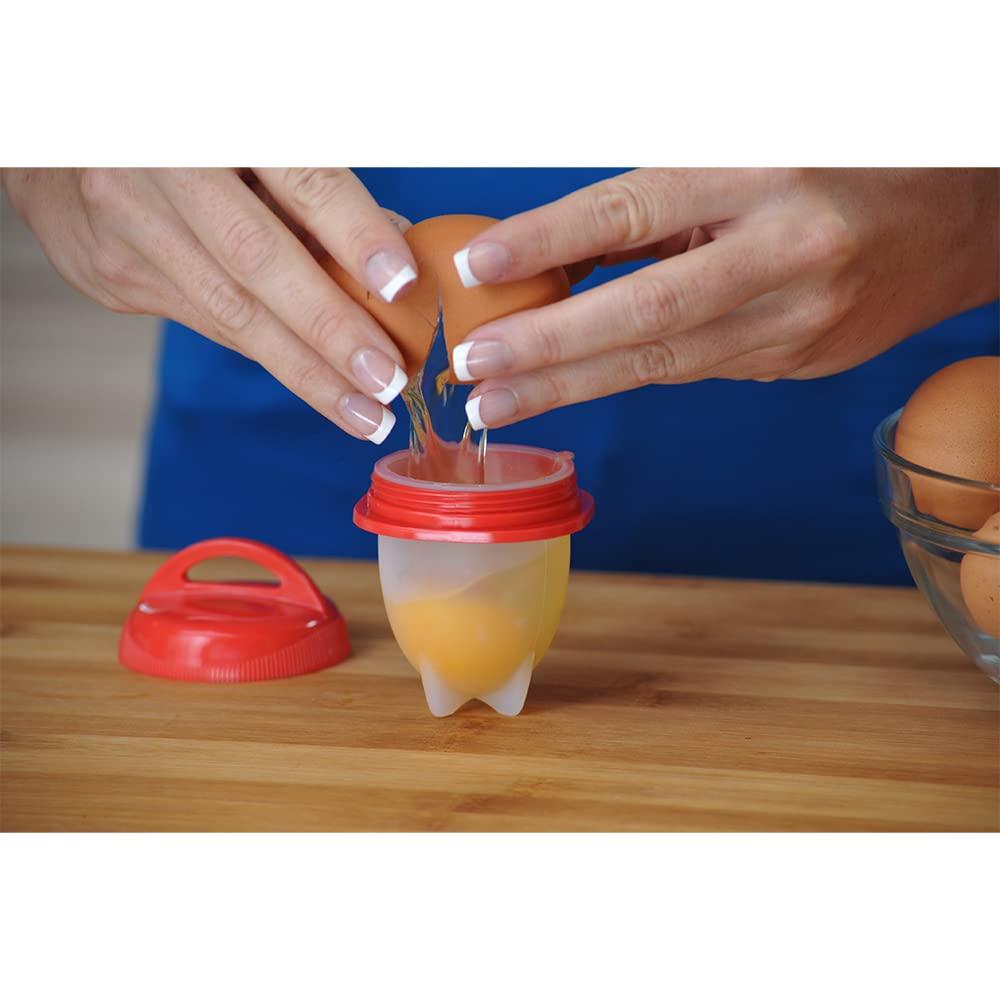 Egglettes Hard Boiled Egg Maker, 4 count