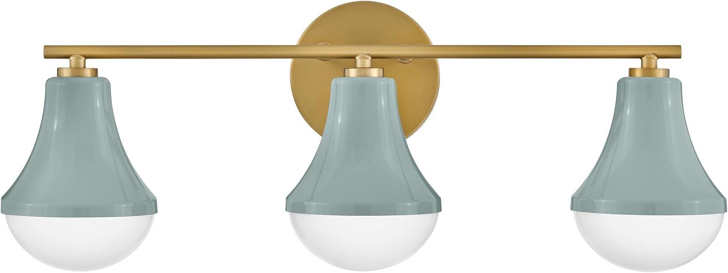 Lark Haddie 3 - Light Vanity in  Seafoam