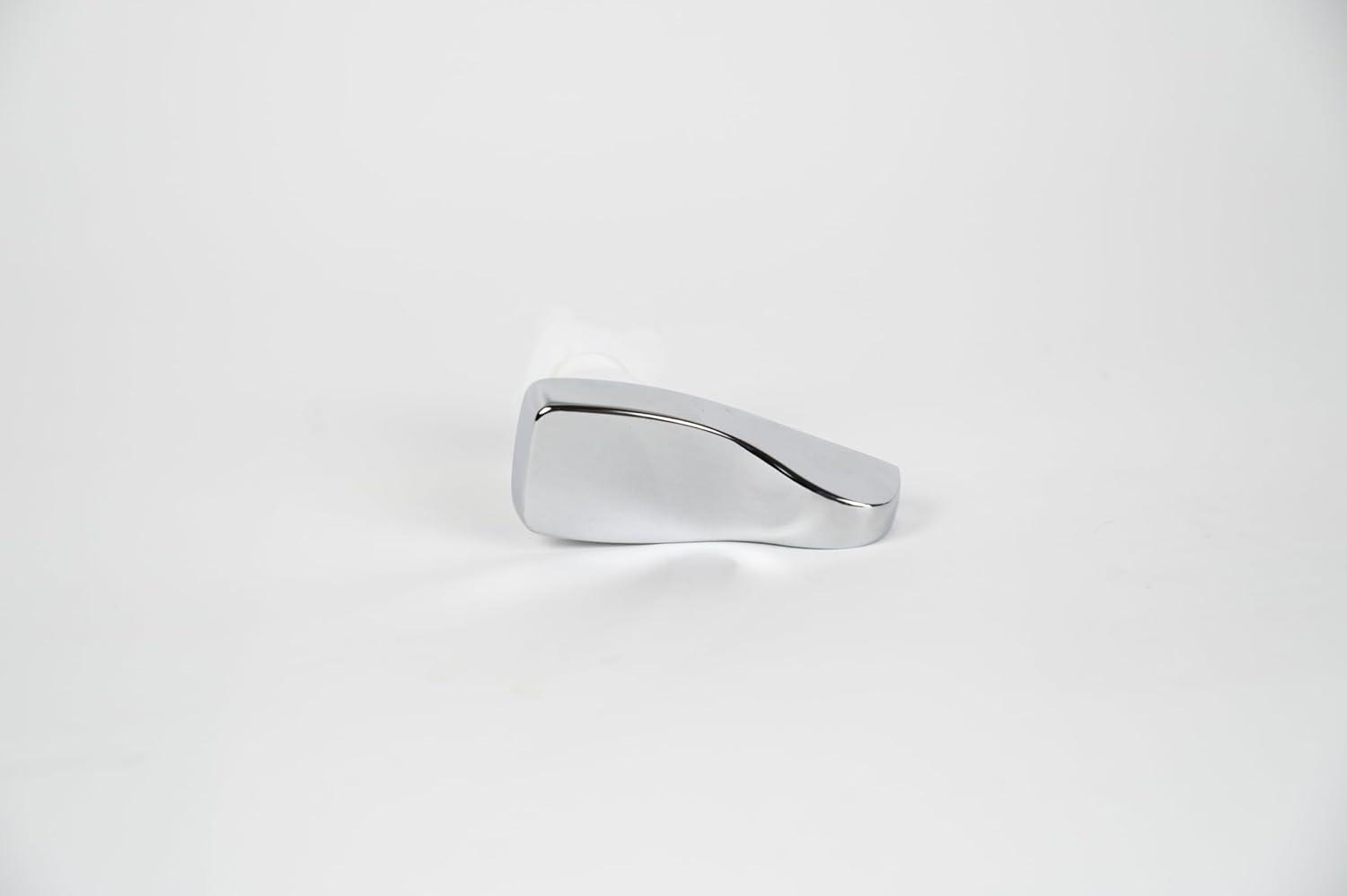 Universal Chrome Toilet Handle Replacement Kit with Plastic and Metal Components