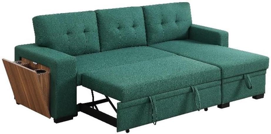 DEVION Furniture 3 - Piece Upholstered Sectional