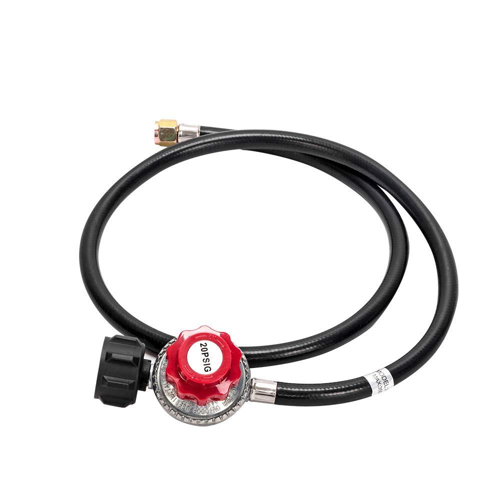 ROVSUN 2/3 Burner Outdoor Propane Gas Stove High Pressure Stand Cooker for Backyard Cooking Camping Home Brewing Canning Turkey Frying, 20 PSI CSA Listed Regulator