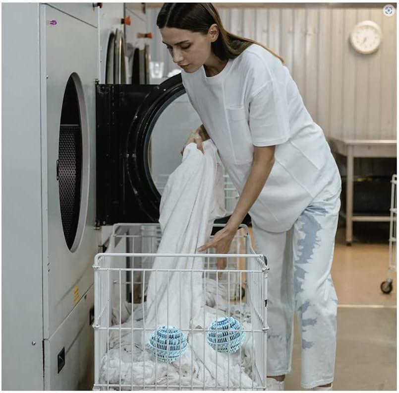 Light Blue Eco-Friendly TPE Laundry Balls for Washing Machine