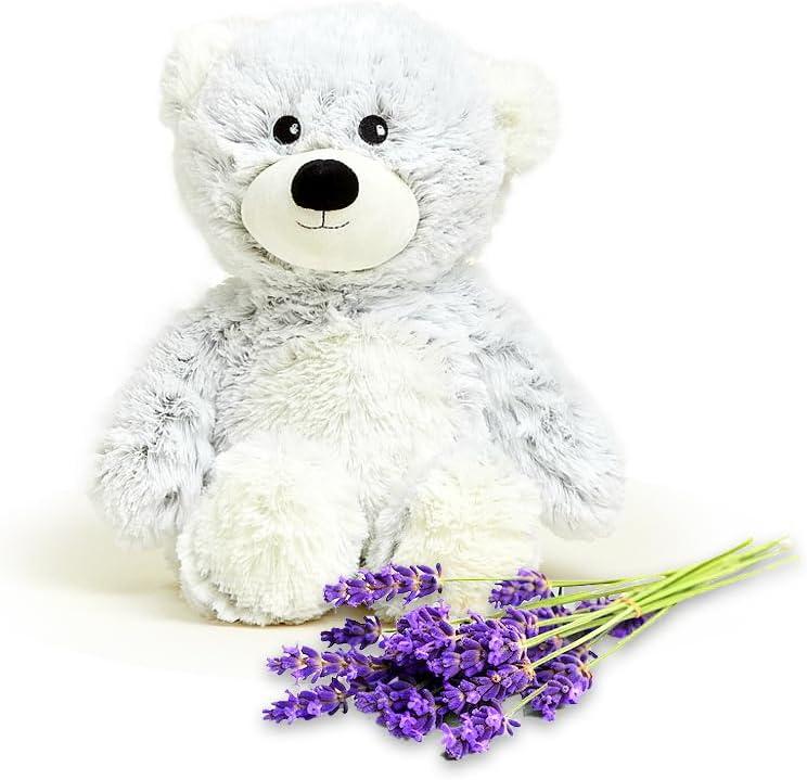 Blue and White Plush Scented Marshmallow Bear