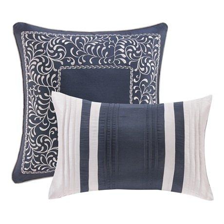 Madison Park Medina 8 Piece Jacquard Comforter Set