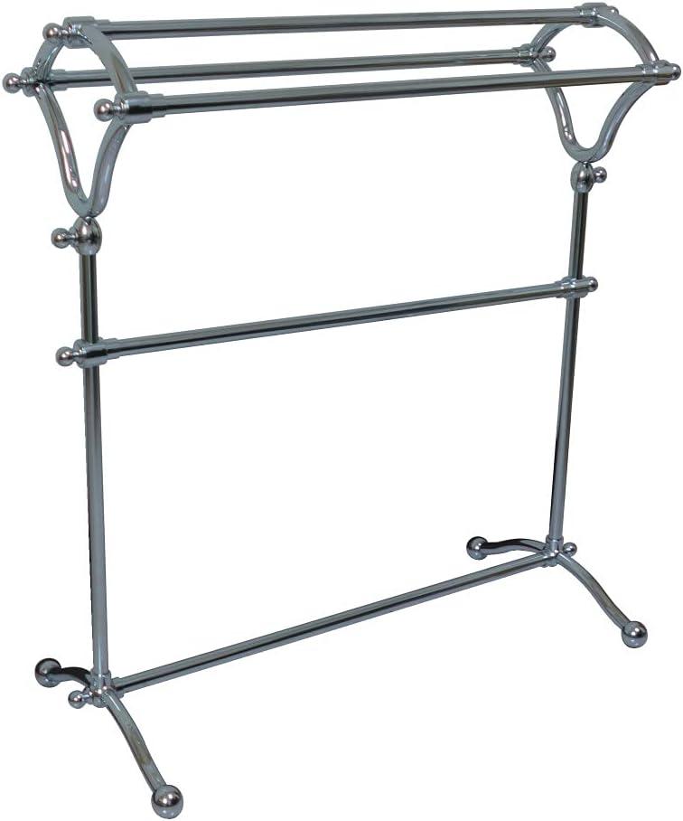 Polished Chrome Pedestal Y-Type Towel Rack