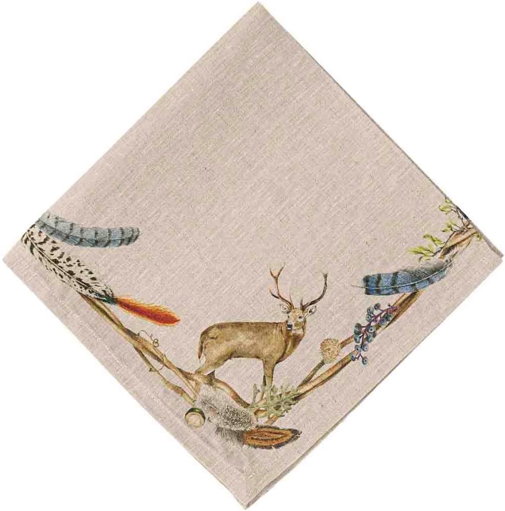 Forest Walk Napkin with Animals