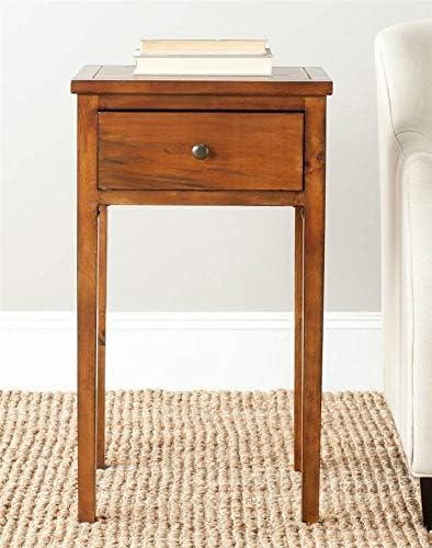 Abel Nightstand with Storage Drawers  - Safavieh