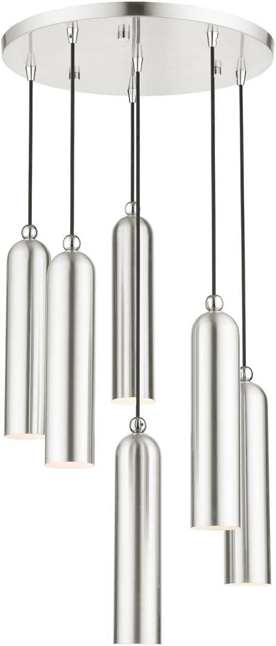 Livex Lighting Ardmore 6 - Light Pendant in  Brushed Nickel