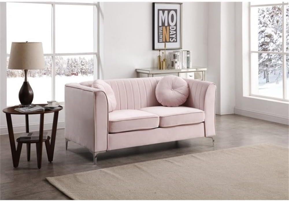 Melrose 65'' Velvet Loveseat