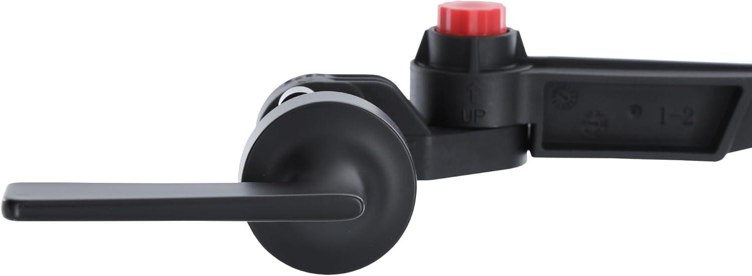 Danco Universal Blade Tank Lever Replacement Handle with Front/Side/Angle/Side/Vertical Mount in Matte Black (12052)