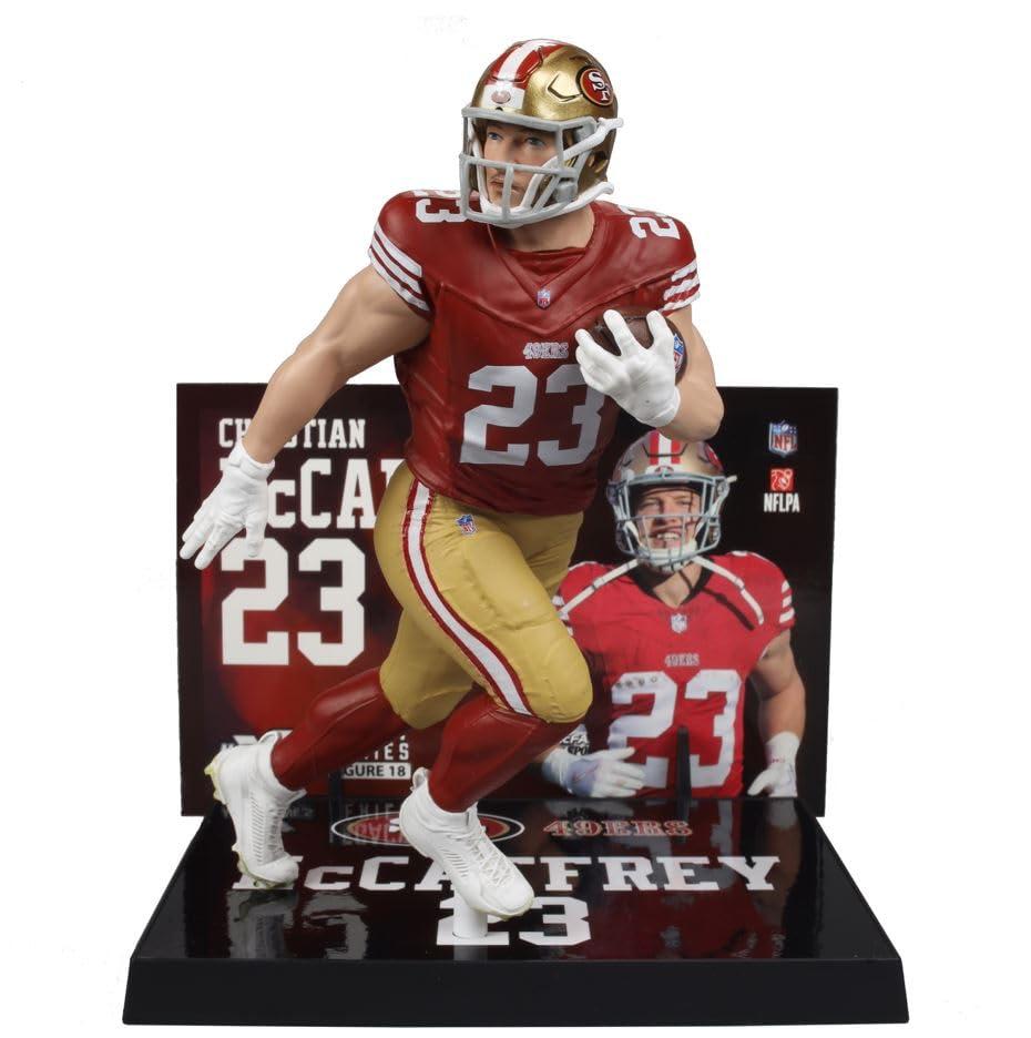 Christian McCaffrey San Francisco 49ers NFL Mcfarlane Legacy Chase Figure