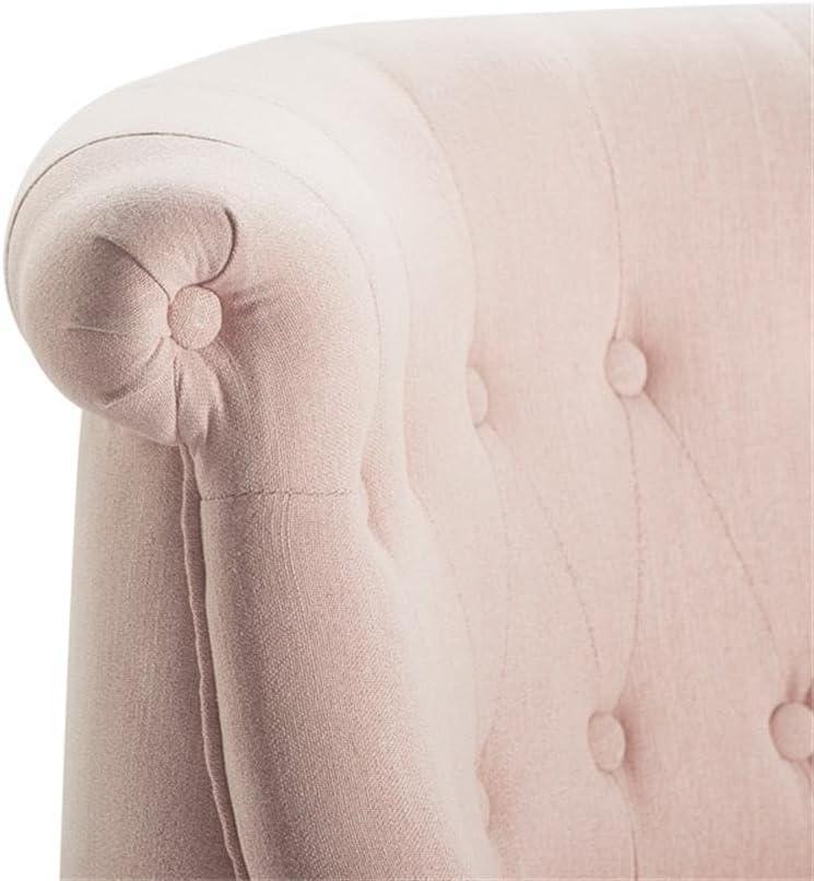 Elmhurst Tufted Accent Chair Blush Pink - Finch