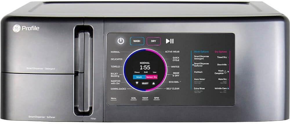 GE Profile 4.8 Cubic Feet Capacity UltraFast Smart All-in-One Combo Energy Start Washer/Electric Dryer