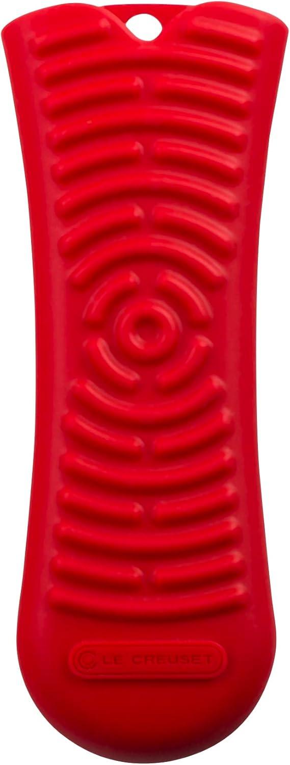 Cerise Red Silicone Heat-Resistant Handle Sleeve